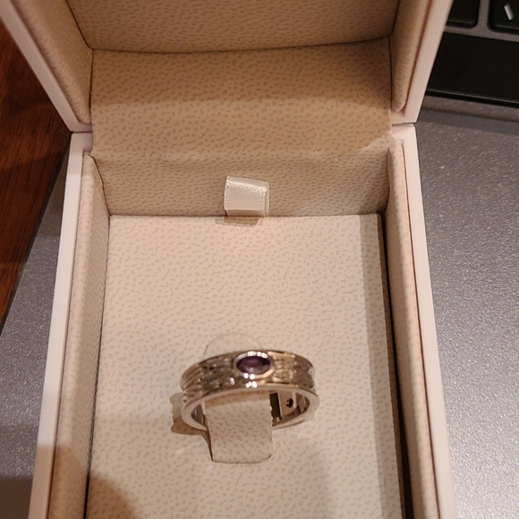 Elle ambrosia 925 amethyst ring - Picture 2 of 3